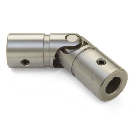 RULAND Single U-Joint, 1-3/16" x 30 mm Bores, 2.495" (63.4 mm) OD, Steel USSK40-1 3/16"-30MM-F